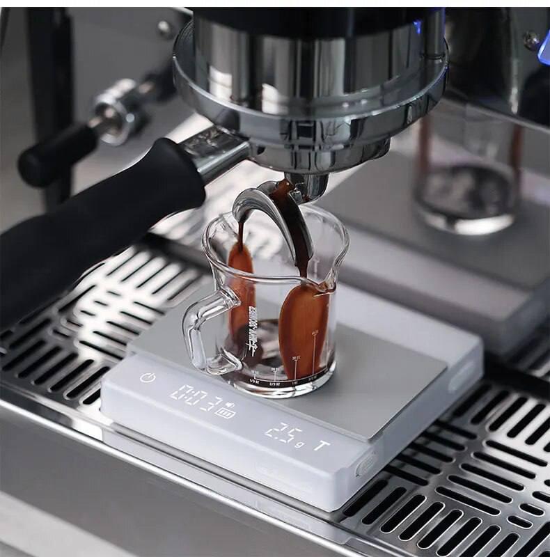 Весы кофейные электронные MHW-3BOMBER с таймером для кафе с USB-переходником Белый (ES6028W) - фото 3 Весы кофейные электронные MHW-3BOMBER с таймером для кафе с USB-переходником Белый (ES6028W) - фото 3