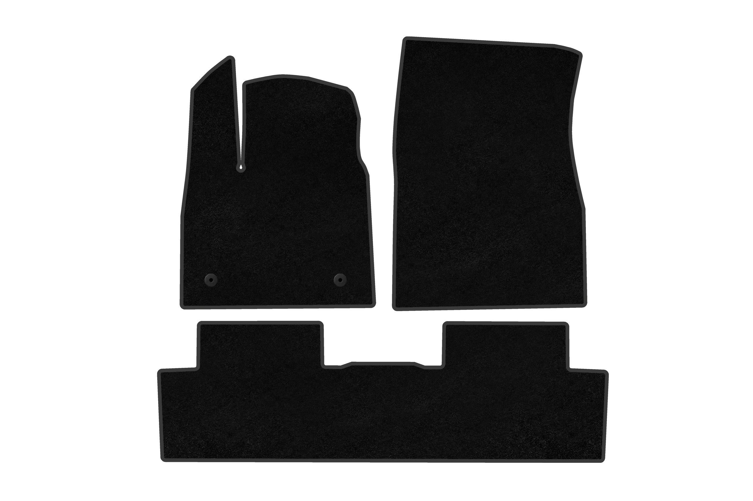 Коврики автомобильные Digital Designs Premium для Renault Megane E-Tech 2022– гг. ткань Черный (184987)