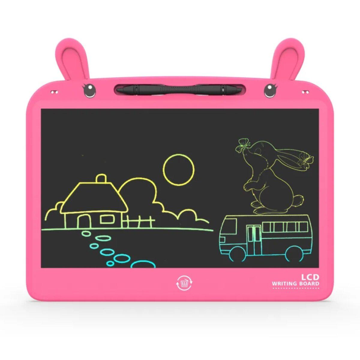 Графический планшет для рисования детский Kids Pad 13,5" Color Hare Crimson (2000985000765)