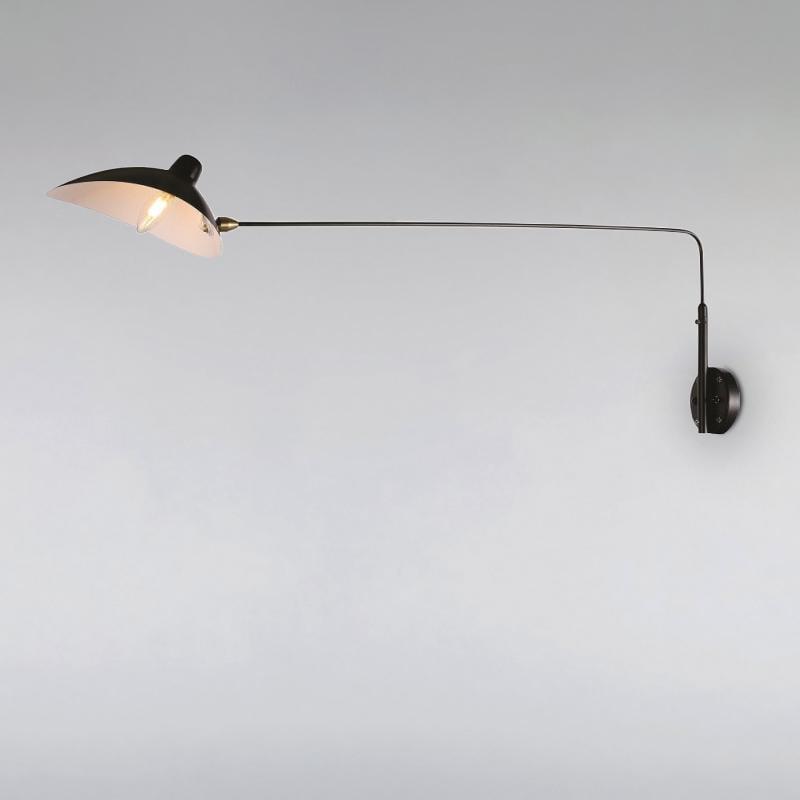 Бра настінний Light House LS-15363-1 Чорний