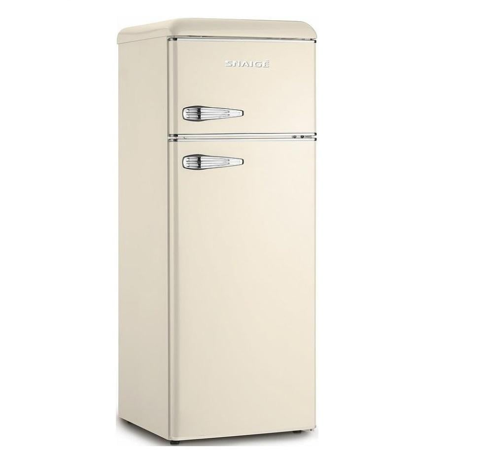 Холодильник Snaige FR24SM-PRC30E з верхньою морозильною камерою 220 л Бежевий (28155078)