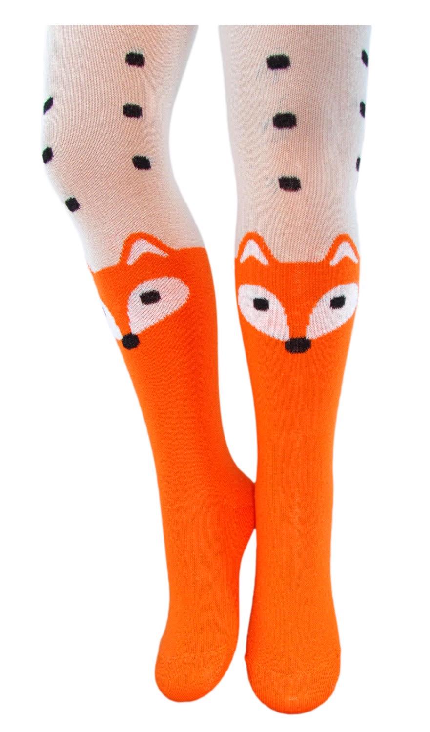 Колготки детские демисезонные Олми 1011д 174 Лисичка 104-110 см р. 16 Бежевый (64106)