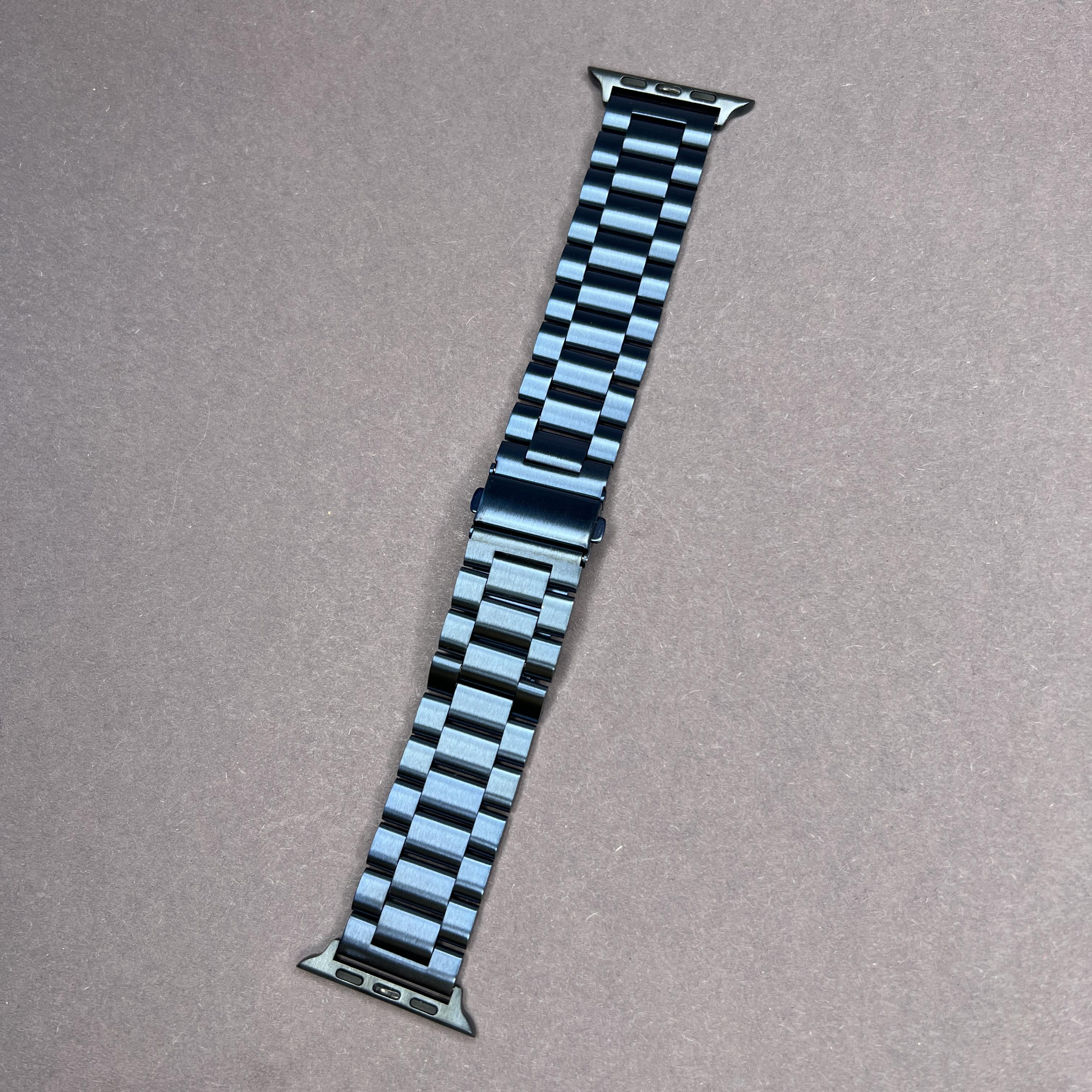 Браслет-ремешок металический для Watch Ultra 42/44/45/49 мм series 2/3/4/5/6/7/SE застежка (14179926) - фото 3 Браслет-ремешок металический для Watch Ultra 42/44/45/49 мм series 2/3/4/5/6/7/SE застежка (14179926) - фото 3