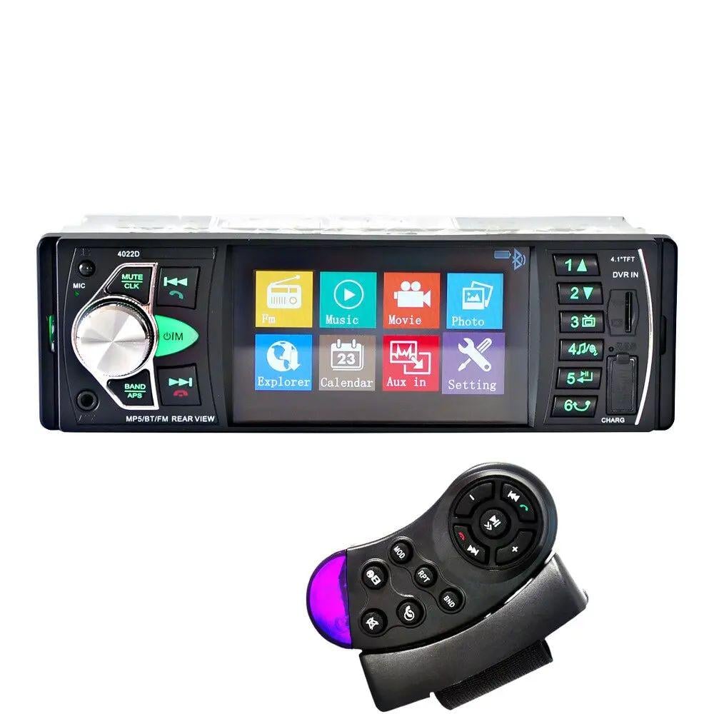 Автомагнитола 4023 BT Bluetooth 4х45W TFT 4,1" 1080P PI с поддержкой аудио и видео форматов подсветкой и пультом (opt-17023)