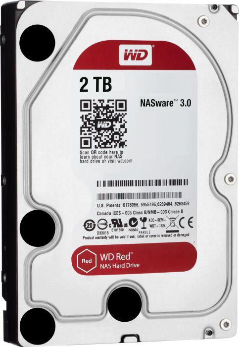 Жесткий диск Western Digital Red SATA3 256 MB 5400 rpm 3,5" 2 TB (WD20EFAX)