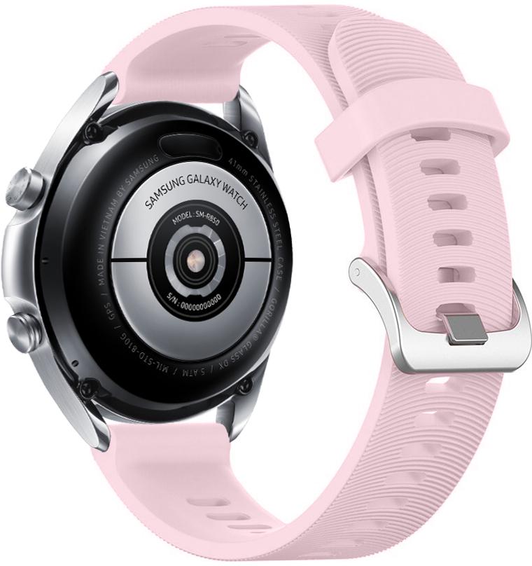 Ремешок Bend для Galaxy Watch 3 41 мм Pink (18037)