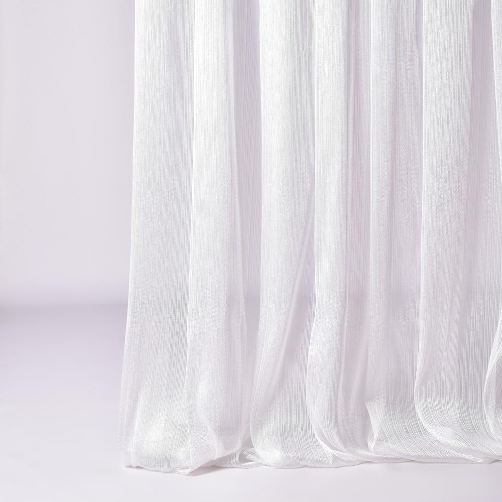 Тканина тюль сітка з люрексом Sprite V-102 Молоко/Зелений (18046)