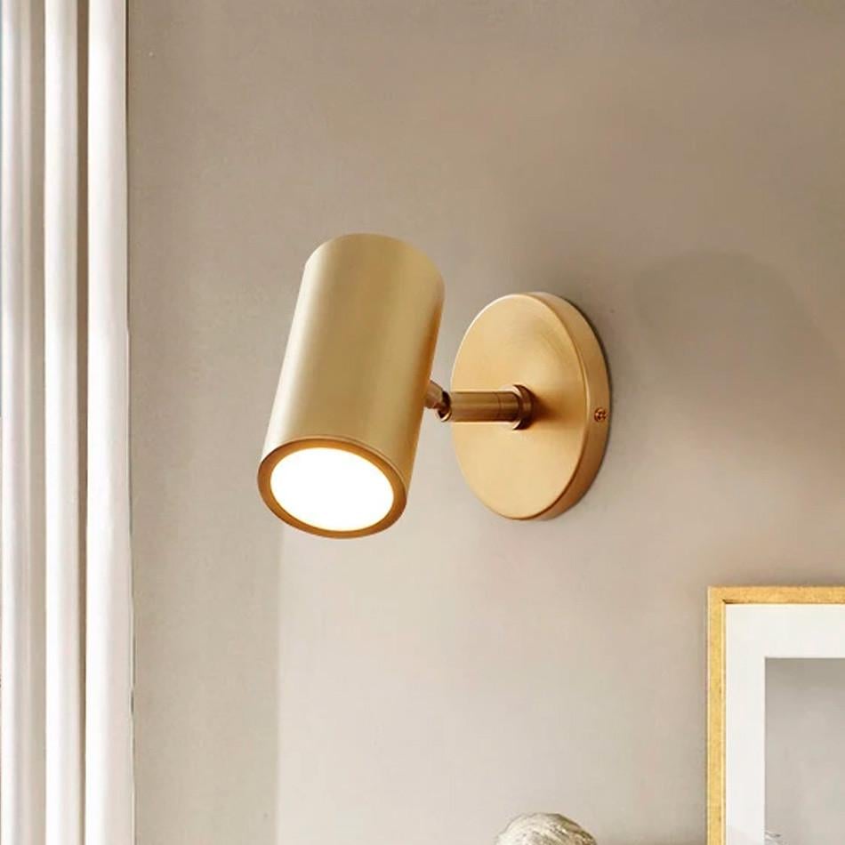 Светильник-бра минималистичный настенный Латунь (C 8464/1N AB)