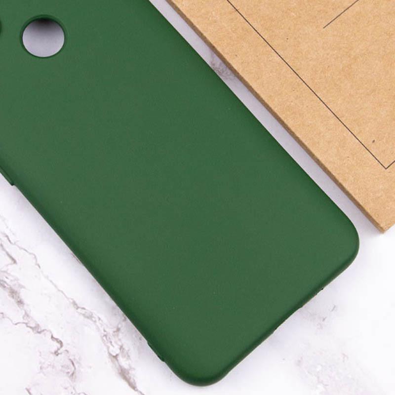 Протиударний Чохол Silicone Cover Lakshmi Full Camera (A) для TECNO POP 5 Зелений / Dark green - фото 4