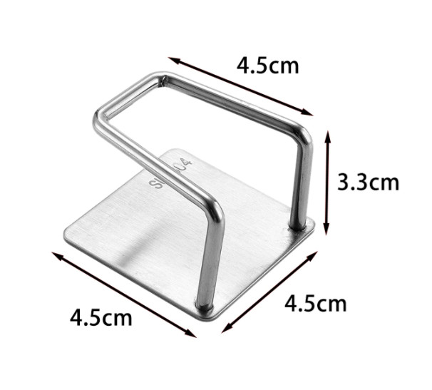 Крючок-подставка под мочалку для кухонной раковины 5916 4,5х4,5х3 см серебристый (4259132) - фото 6 Крючок-подставка под мочалку для кухонной раковины 5916 4,5х4,5х3 см серебристый (4259132) - фото 6