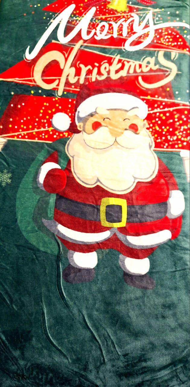 Плед новогодний флисовый Mallory Home Веселого Рождества 200x230 см (587) - фото 2 Плед новогодний флисовый Mallory Home Веселого Рождества 200x230 см (587) - фото 2