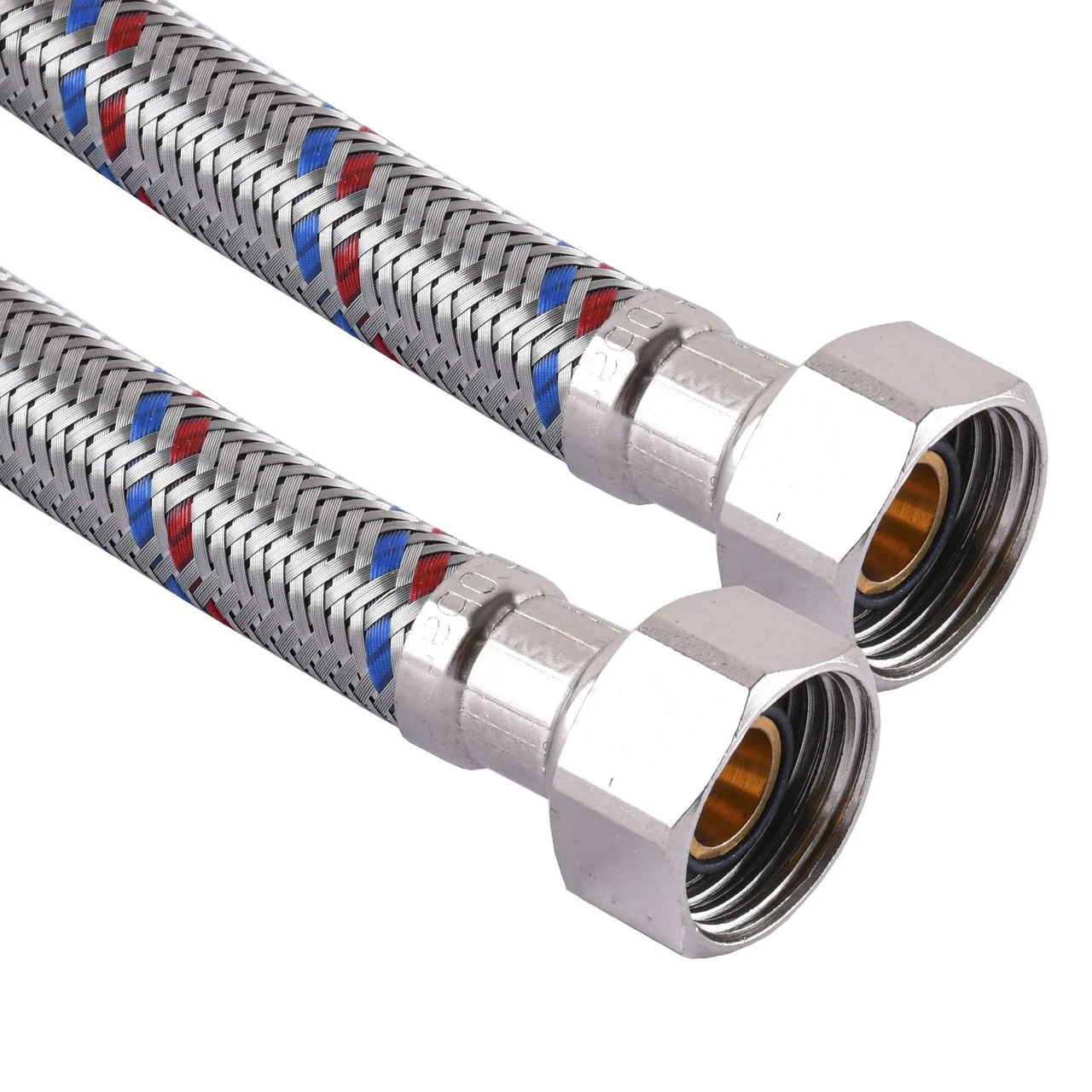 Шланг водяной из нержавеющей стали Solomon 1/2"х1/2" ВВ 1 м (HS30) Шланг водяной из нержавеющей стали Solomon 1/2"х1/2" ВВ 1 м (HS30)