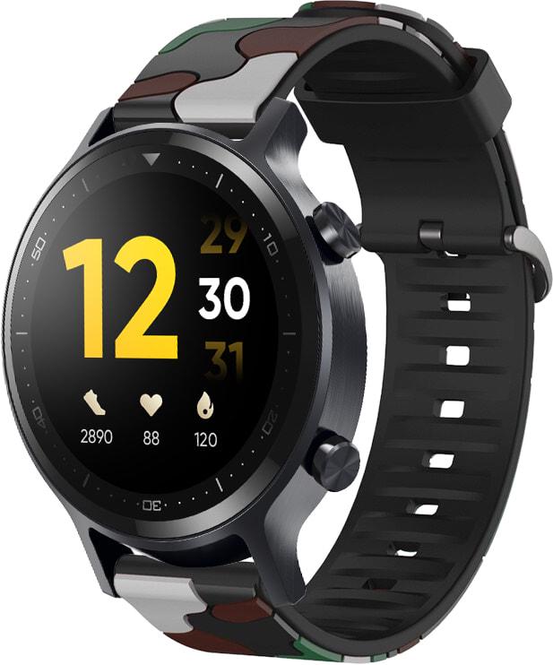 Ремінець Tactic Camouflage для Realme Watch S Brown (32956-30) - фото 1 Ремінець Tactic Camouflage для Realme Watch S Brown (32956-30) - фото 1