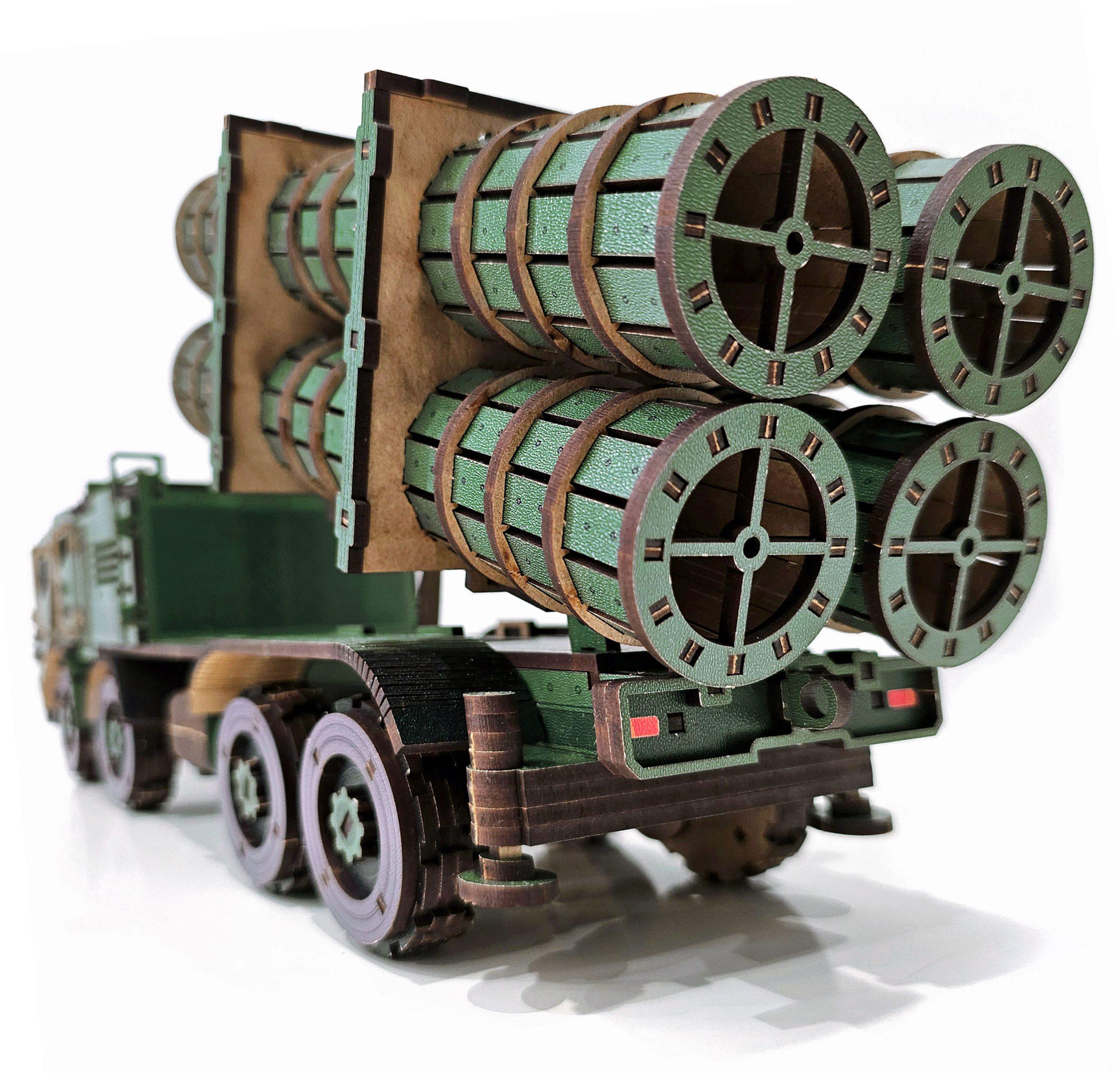 Конструктор дерев'яний THEGRAVIX Нептун (04039) - фото 3 Конструктор дерев'яний THEGRAVIX Нептун (04039) - фото 3