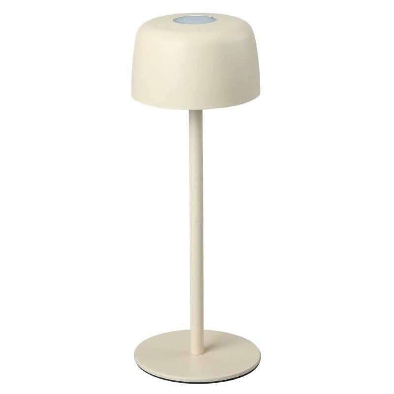 Настільна лампа акумуляторна Zuma Line LED 2W 1200 mAh IP44 Кремовий (36554544)
