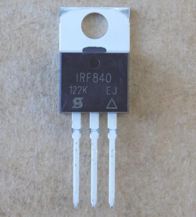 Транзистор IRF840 IRF840A/TO220 (25555)
