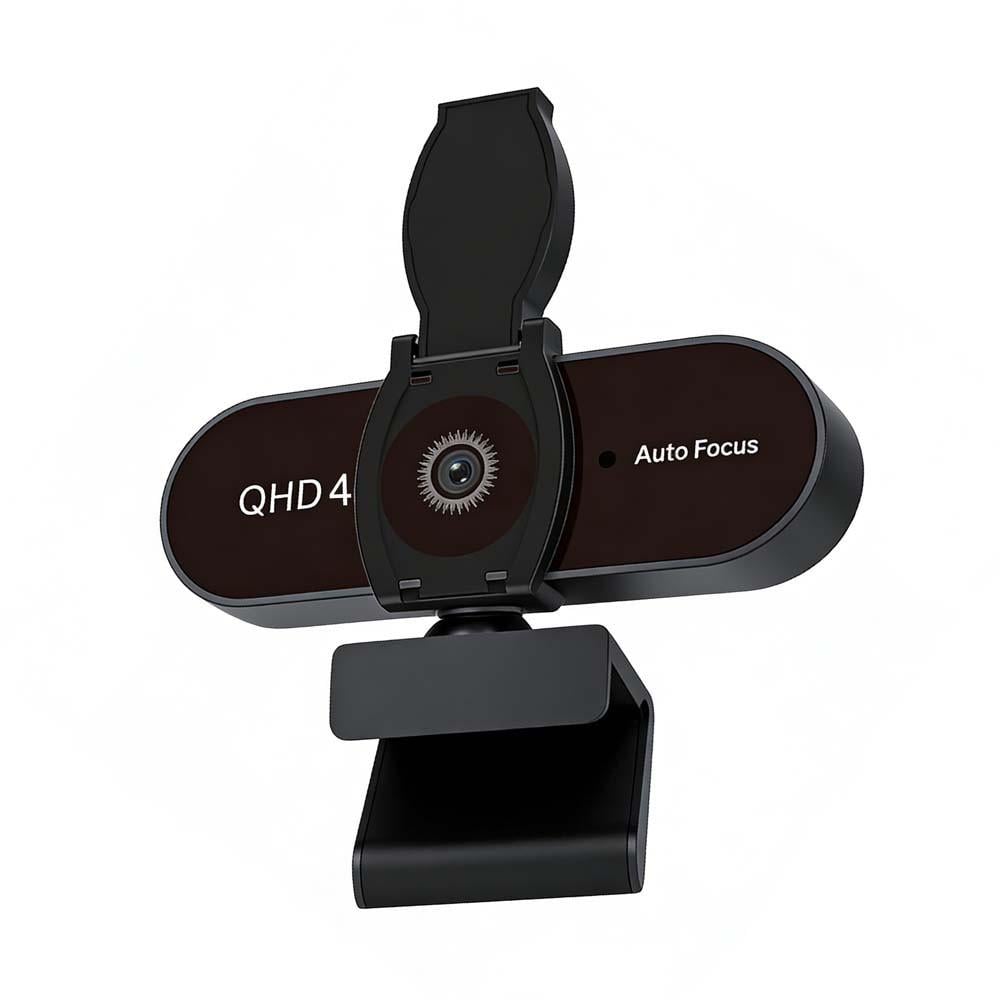 Веб-камера M5C 4K Ultra HD с автофокусом/встроенным микрофоном и USB Plug&Play Черный