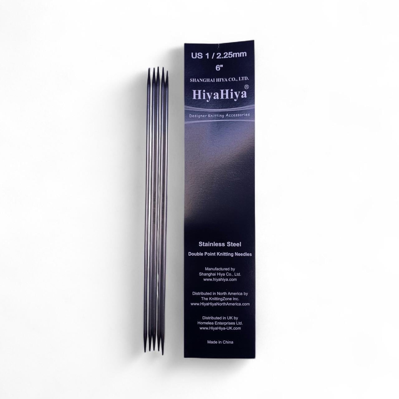 Спицы носочные Steel 15 см 2,25 мм HiyaHiya для ручной вязки (2541872277)