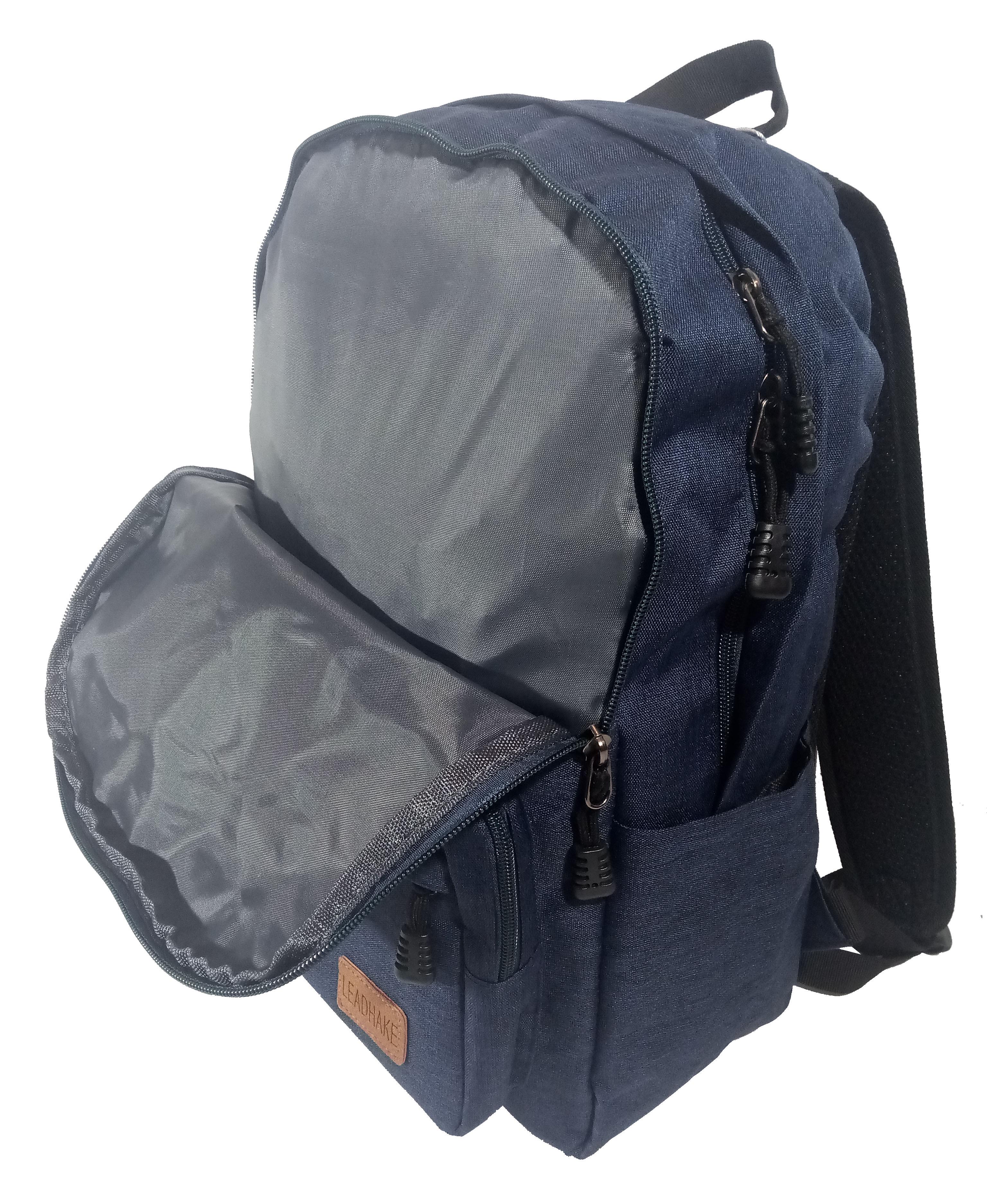 Рюкзак міський Leadhake 80341-1 24 л Синій - фото 4 Рюкзак міський Leadhake 80341-1 24 л Синій - фото 4