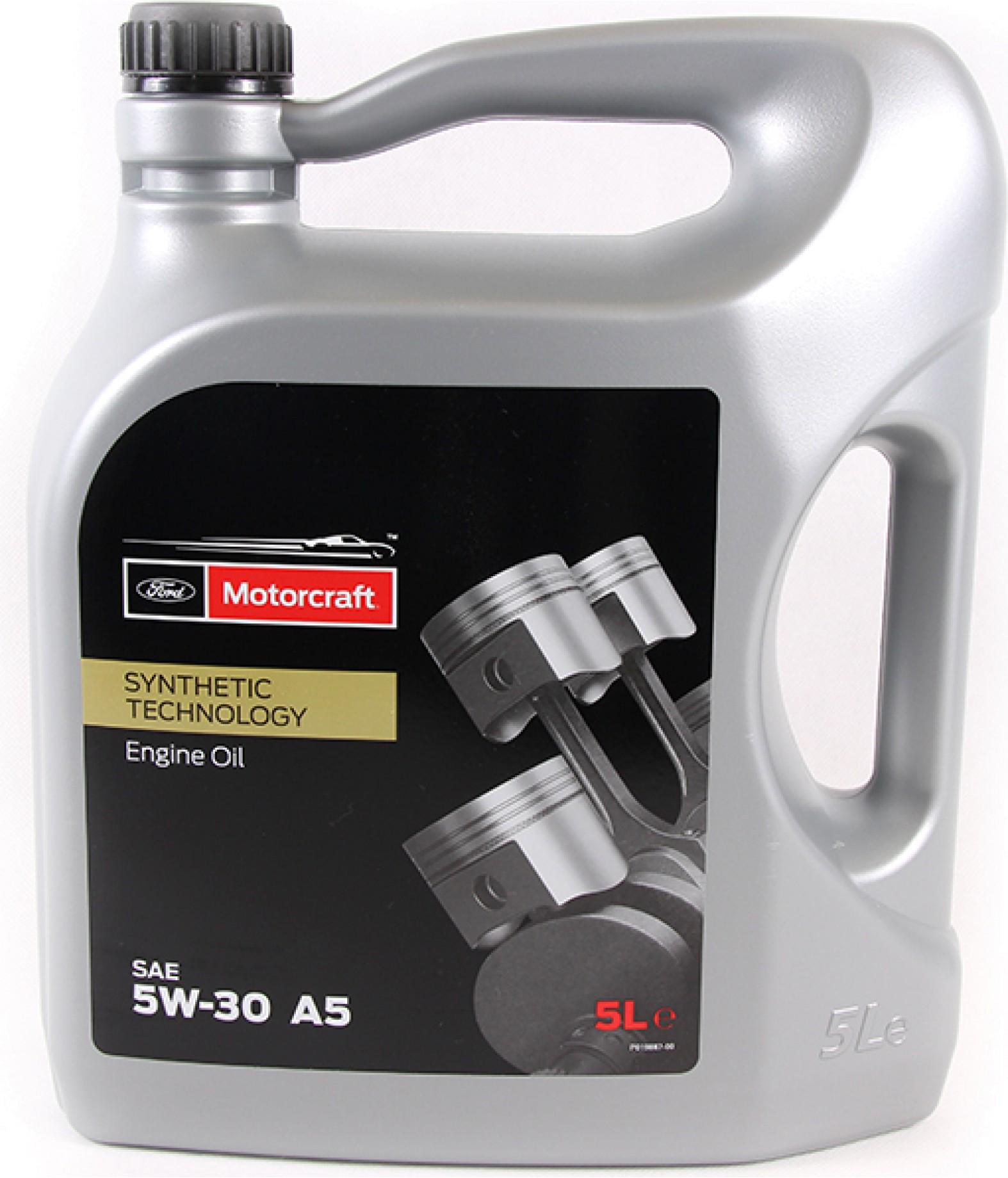 Масло моторное Ford Motorcraft Engine Oil A5 5W-30 5 л (15CF54)