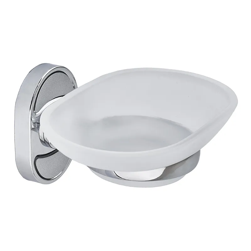 Мыльница Zerix AFB-0102 настенная стекло (ZX5059)