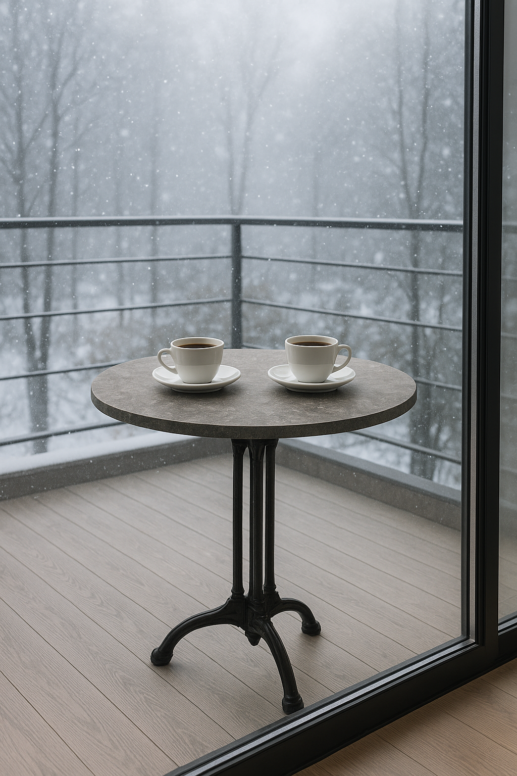 Стол Blumfeldt Patras-XL с чугунным основанием Вулканический Графит (10033235) - фото 2