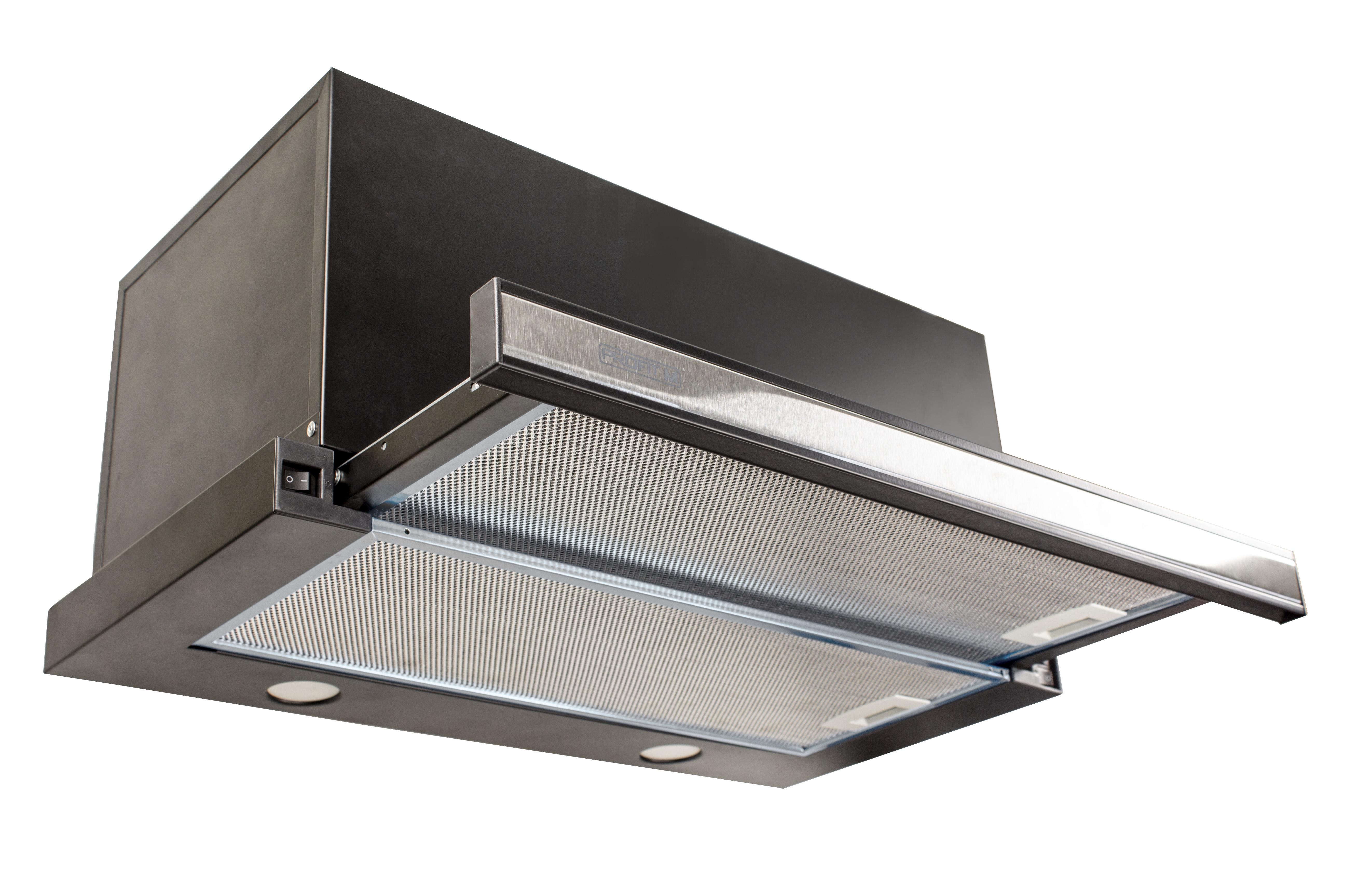 Вытяжка кухонная ProfitM Телескоп №2 60 см 750 м3 Черный