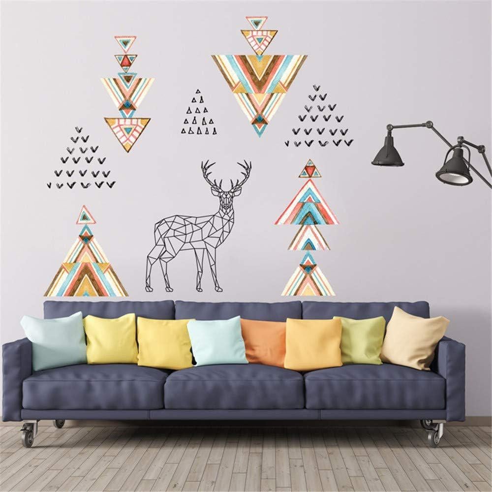 Наклейка інтер'єрна на стіну Green Life Олень 140х130 см (JM7332) - фото 3 Наклейка інтер'єрна на стіну Green Life Олень 140х130 см (JM7332) - фото 3