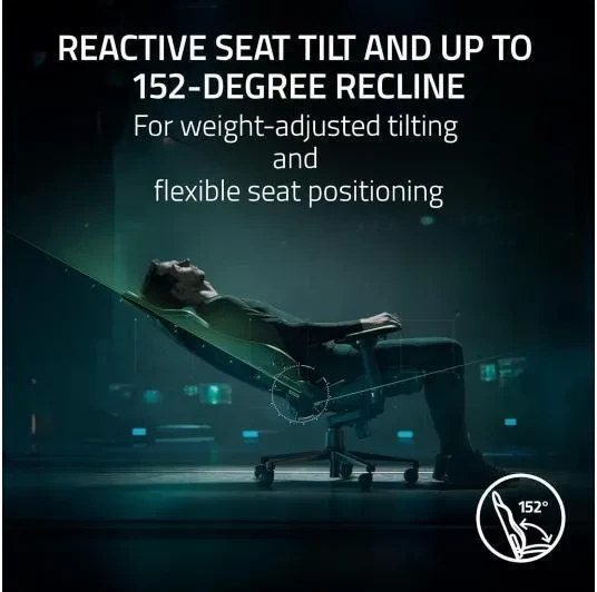 Компьютерное кресло геймерское Razer ISKUR V2 (RZ3804900300R3G1) - фото 6