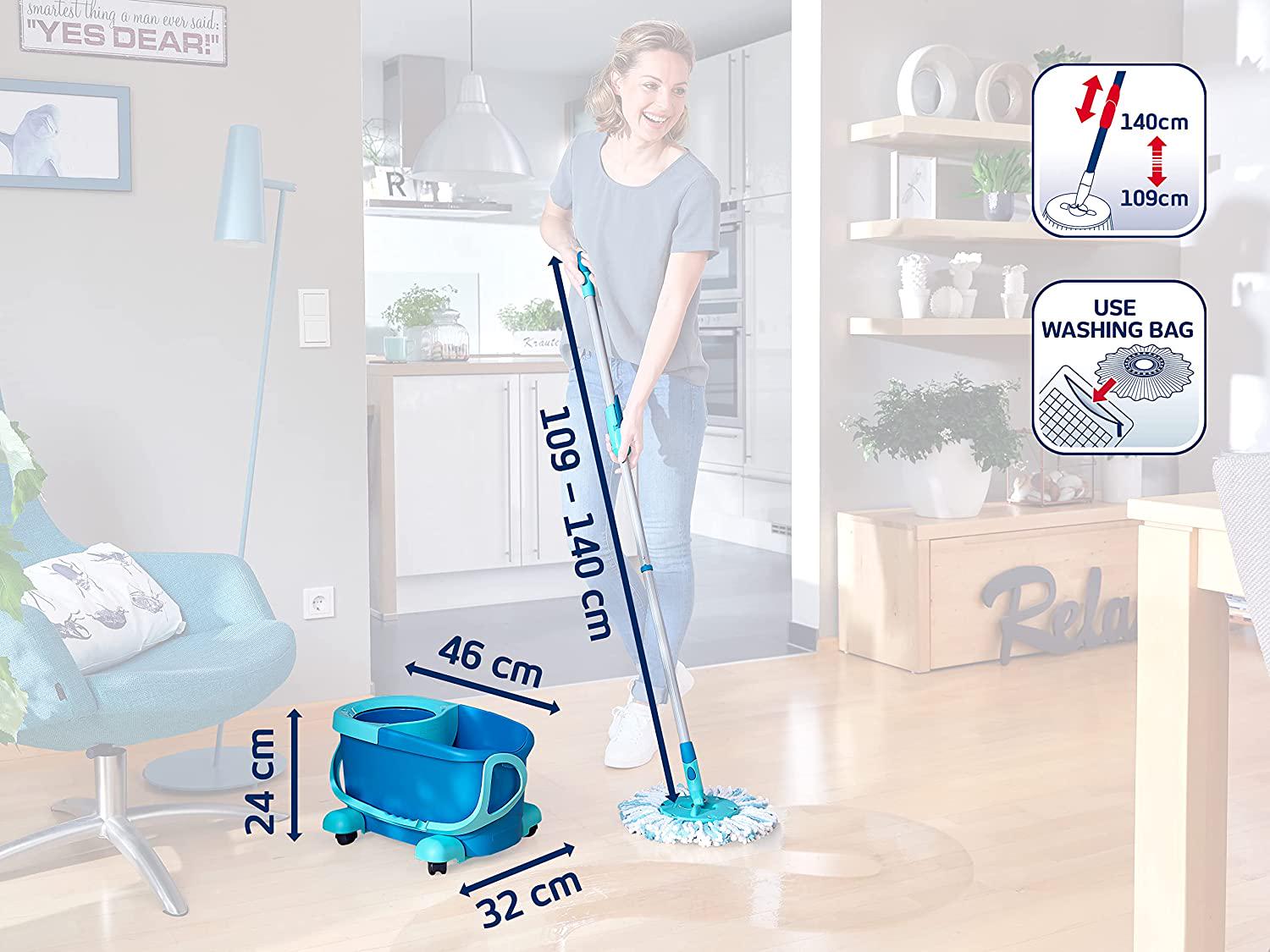 Комплект для прибирання Leifheit Clean Twist Disc Mop Ergo Mobile (52102) - фото 11