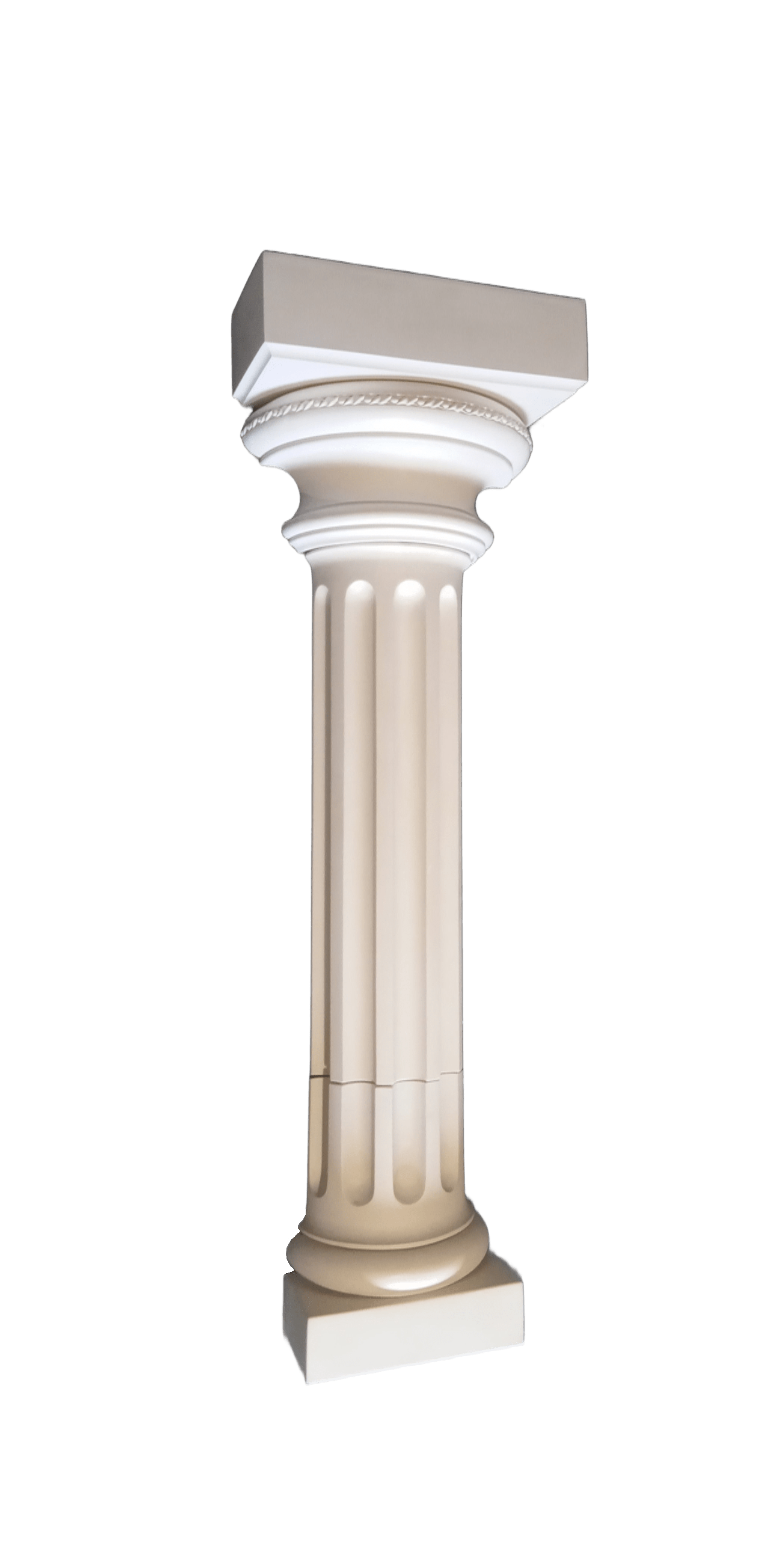 Колонна гипсовая полукруглая d 18 см (25487697)