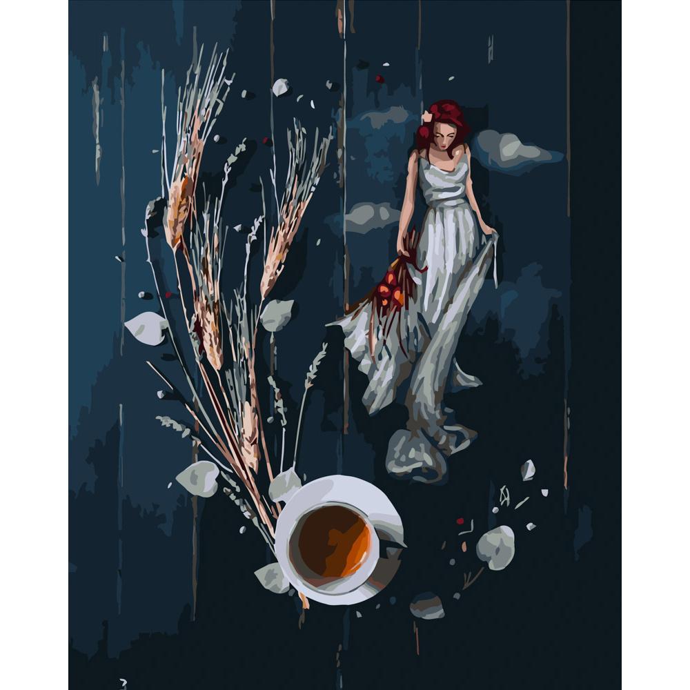 Картина по номерам Strateg Премиум Богиня урожая 40x50 см (GS344)