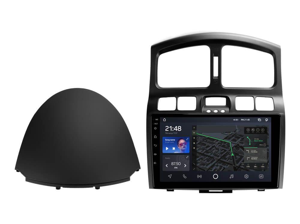 Штатна магнітола AMS T910 6+128 Gb Hyundai Santa Fe SM 2000-2012 For JAC S1 (Rein) 1 2007-2013
