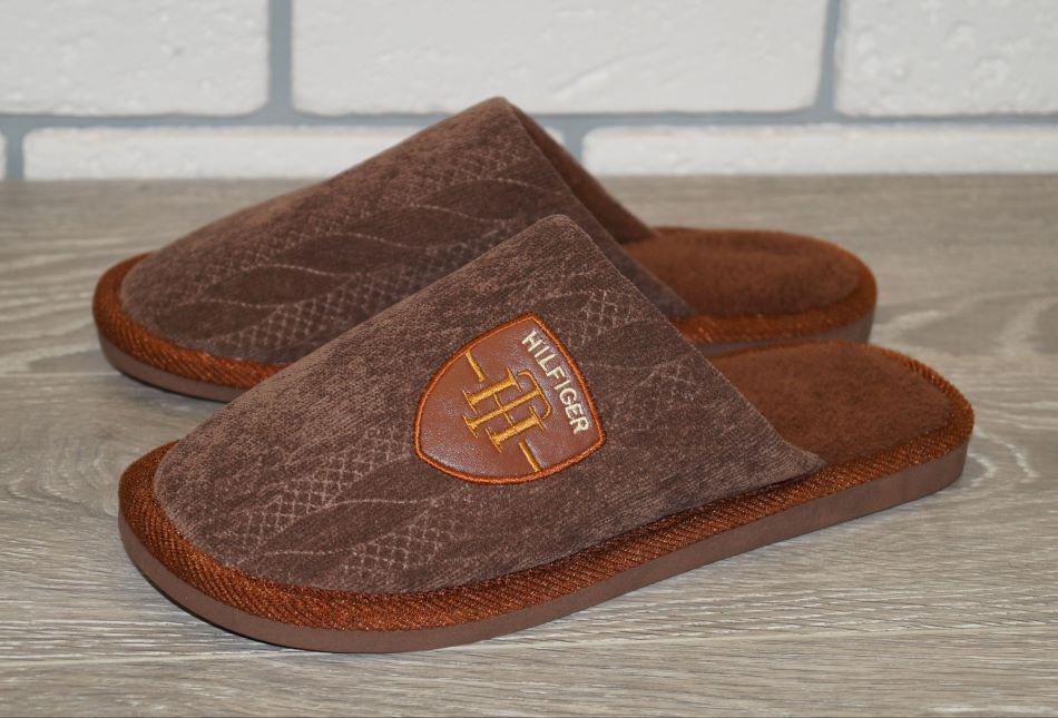 Тапочки комнатные HomeShoes 40/41 р. 25,5 см Коричневый (30375-4041)
