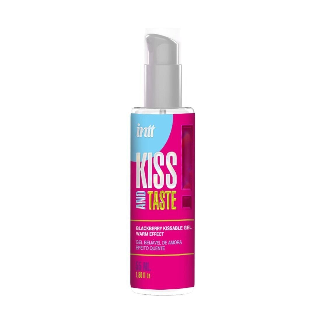 Лубрикант Intt Kiss and Taste с ароматом ежевики 50 мл