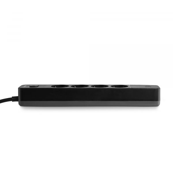 Сетевой удлинитель Videx ONCORD с/с 4п 3 м 3x1,5 мм 3,4А USB QC3.0/USB-C PD 20W с кнопкой Black - фото 6 Сетевой удлинитель Videx ONCORD с/с 4п 3 м 3x1,5 мм 3,4А USB QC3.0/USB-C PD 20W с кнопкой Black - фото 6