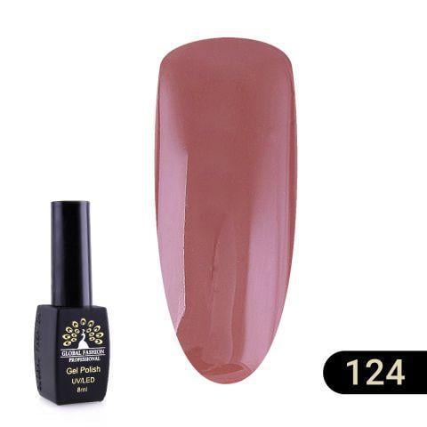 Гель-лак Global Fashion Black elite 124