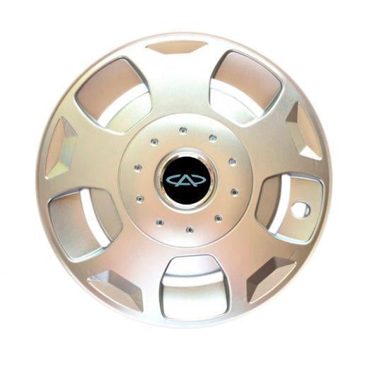 Автомобильные колпаки SKS 404 R16 с логотипом Chery 4 шт. Серебристый