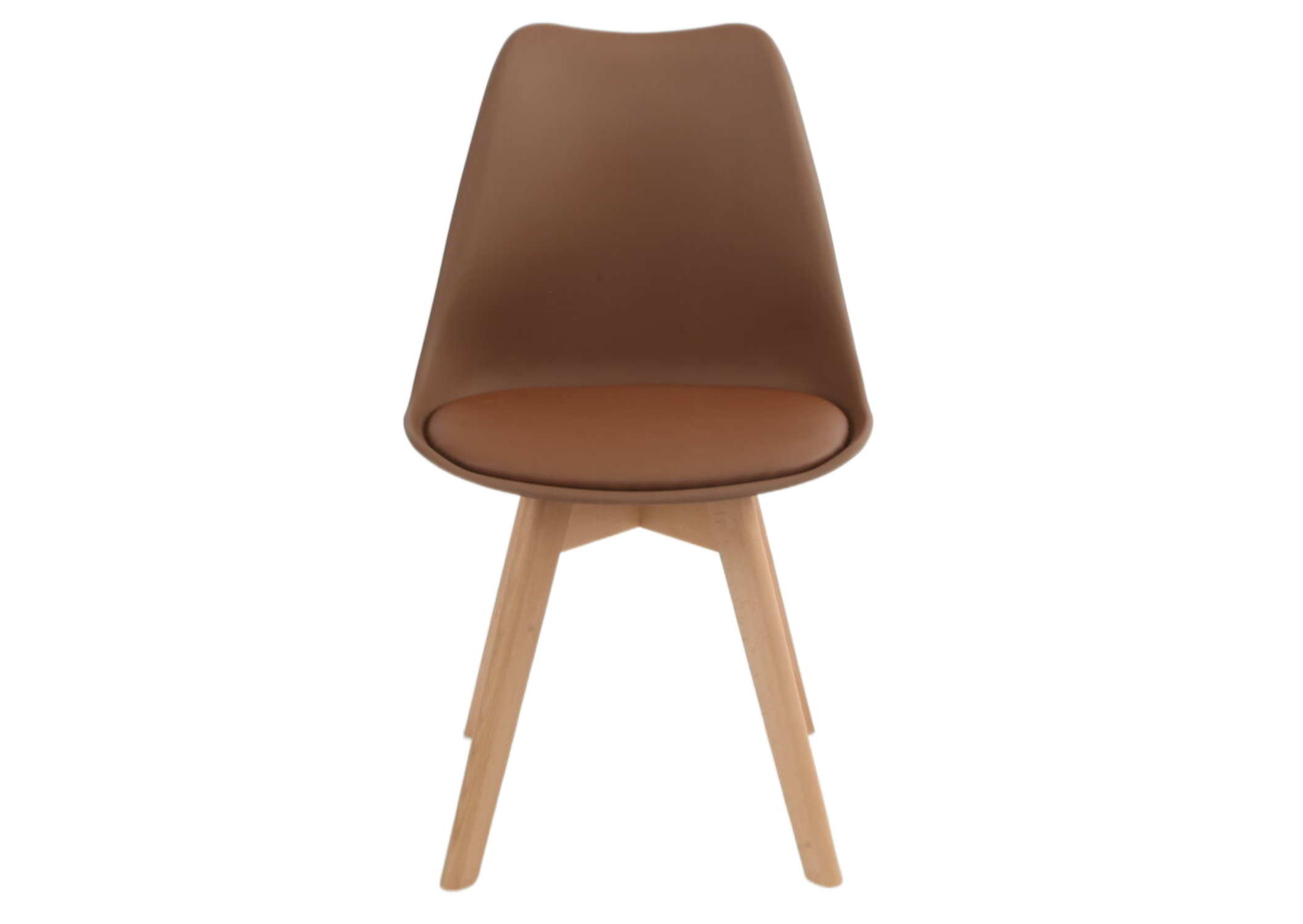 Стул Intarsio Kruz Бук/Коричневый (11671671) - фото 2