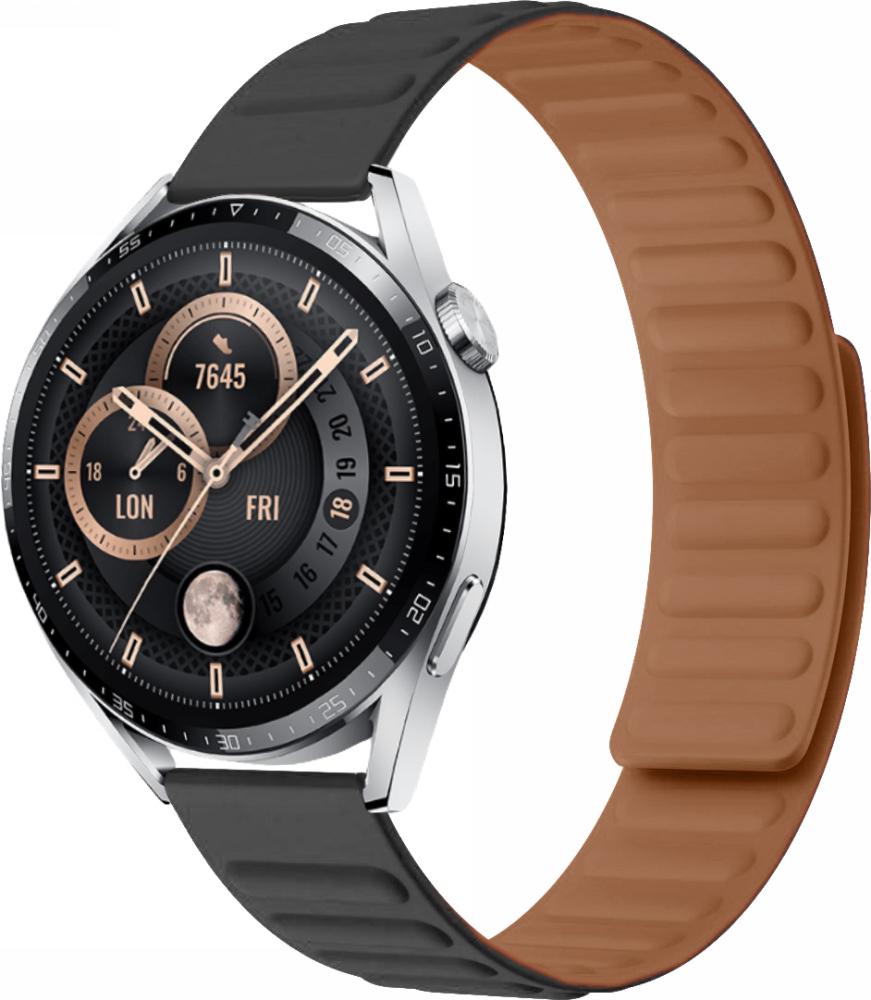 Ремешок Magneter для Huawei Watch GT3 46 мм Black (26655-2B)