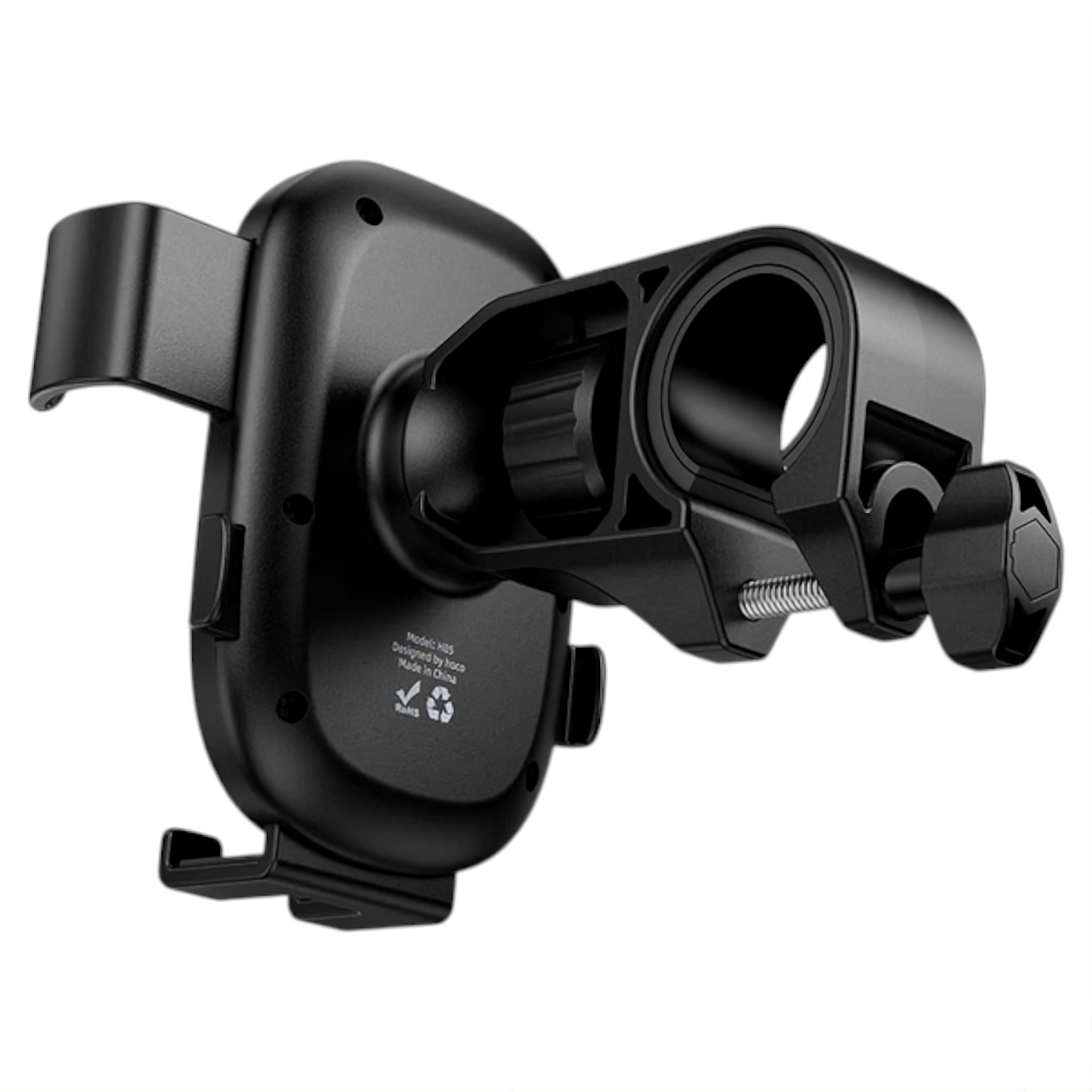 Держатель для смартфона Hoco Knight H85 для руля велосипеда и мотоцикла от 6-7" Черный (30847483) - фото 3 Держатель для смартфона Hoco Knight H85 для руля велосипеда и мотоцикла от 6-7" Черный (30847483) - фото 3
