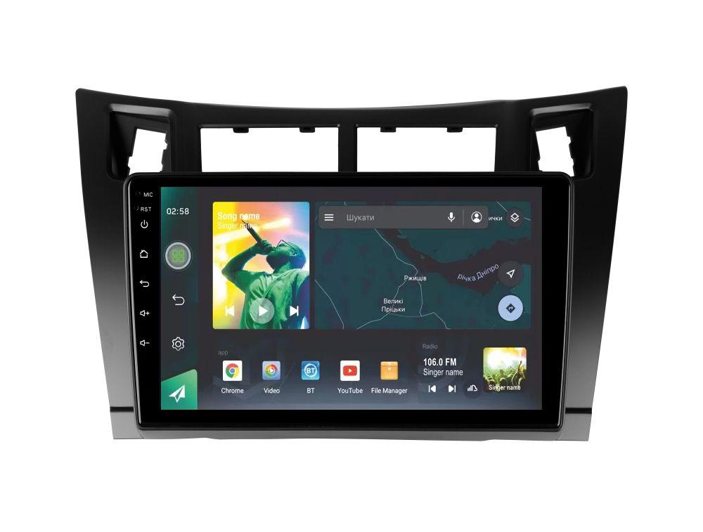 Штатная магнитола Sigma X9232 2/32 GB для Toyota Yaris XP90 2005-2012 г. 9" (AR-71778)