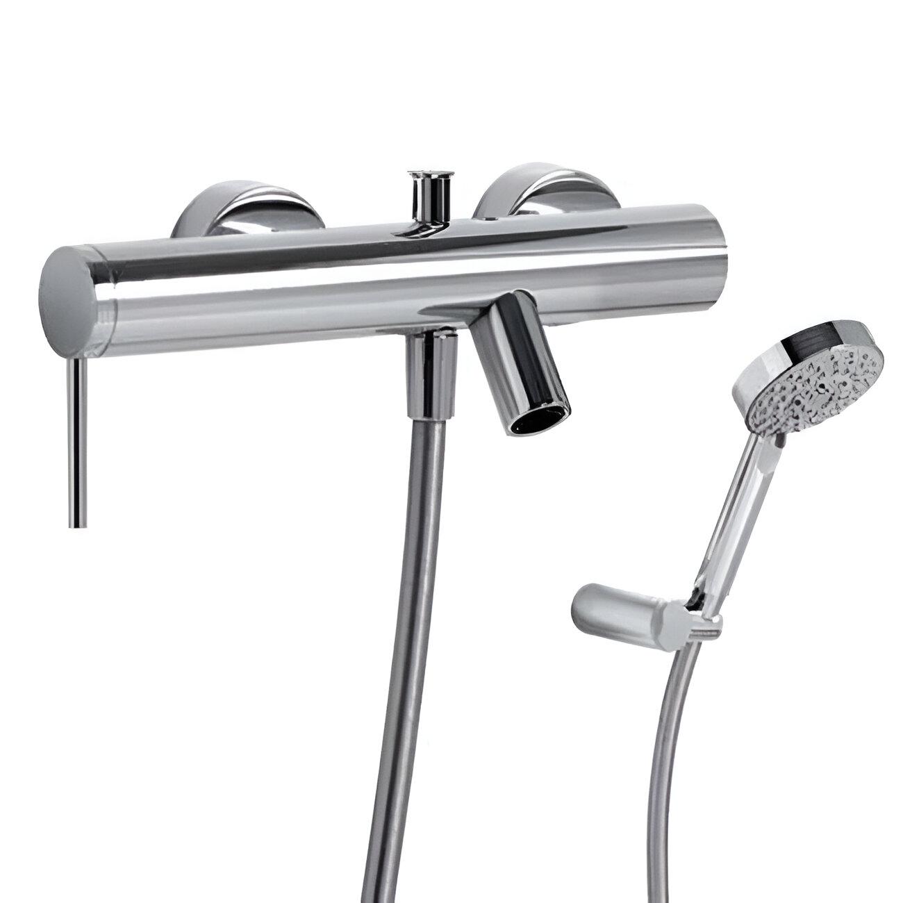 Смеситель для ванны Tres Mono-Term Хром (20117001)