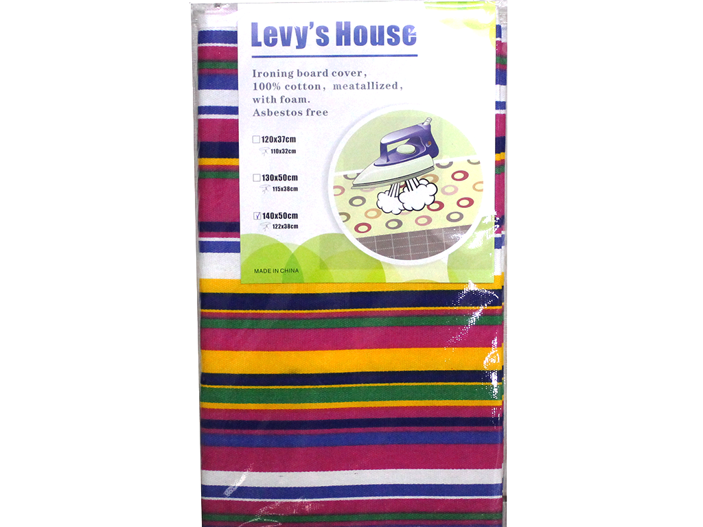 Чехол съемный на гладильную доску Розовый 140х50 см Чехол съемный на гладильную доску Розовый 140х50 см