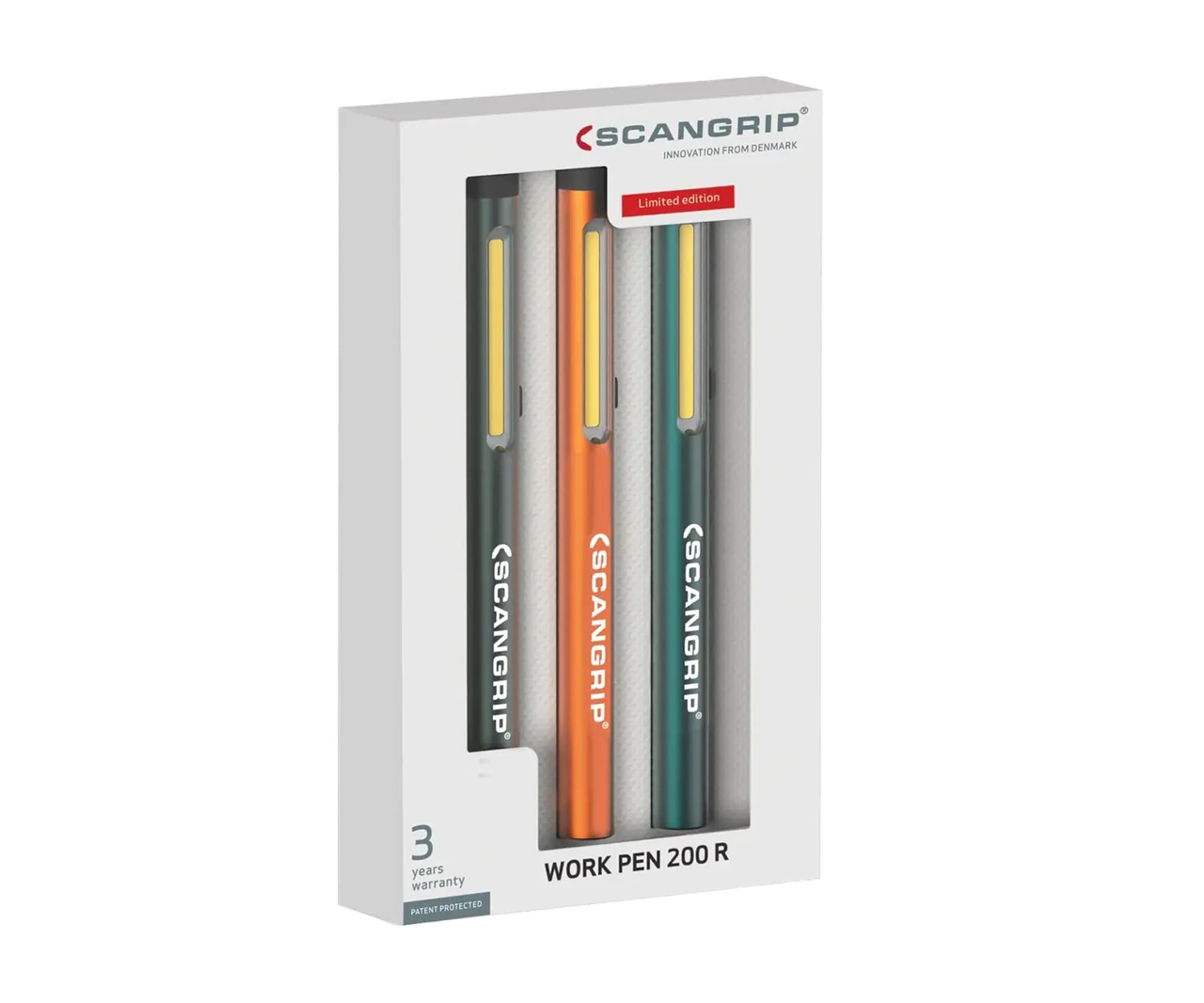 Фонарь Scangrip Work Pen 200R Promo Pack