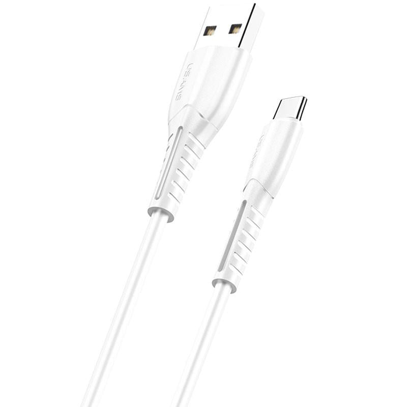 Кабель Usams US-SJ366 U35 USB/Type-C 1 м White (00000062640_2) - фото 1