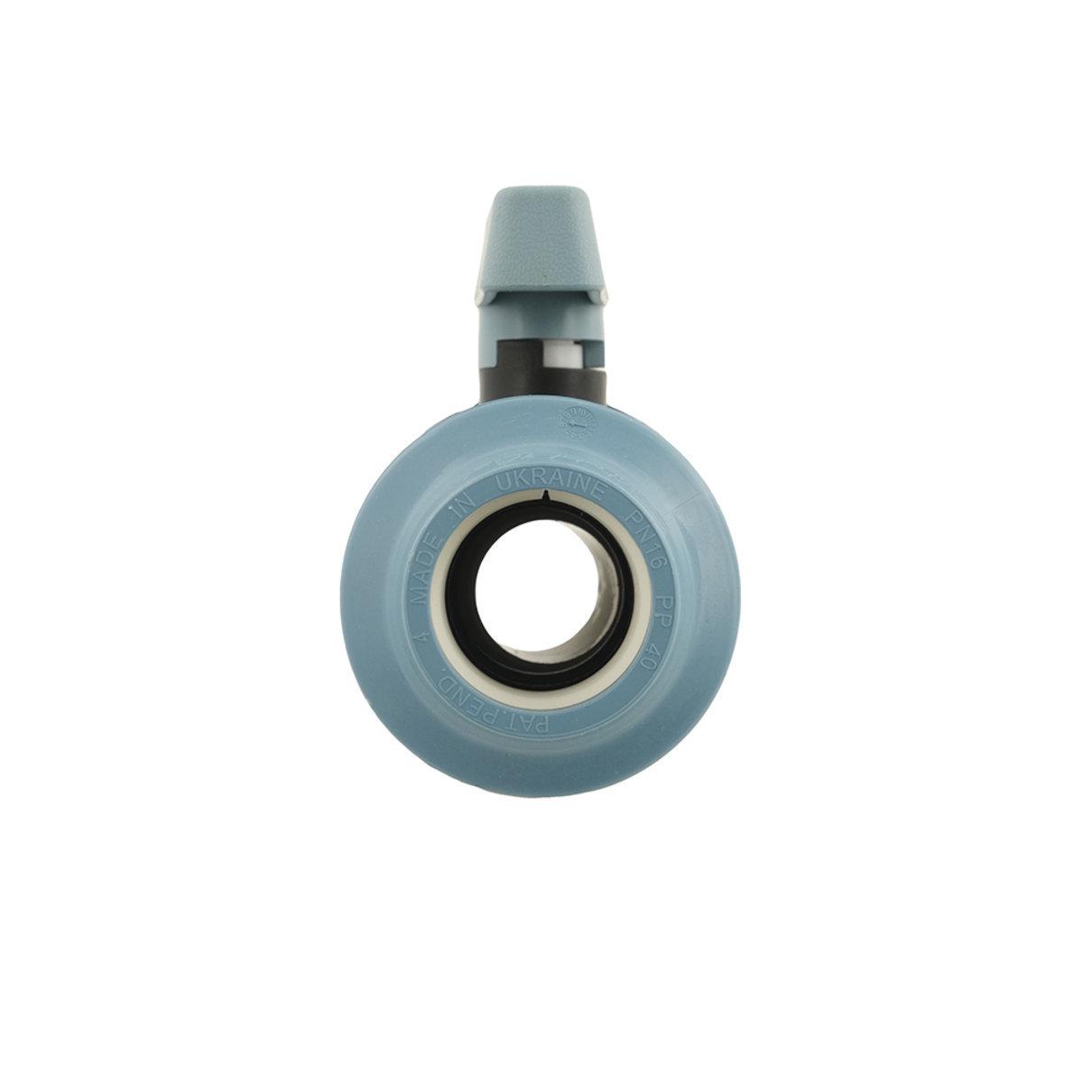 Кран кульовий SantehPlast ПНД ВВ 1-1/4" (25459) - фото 3 Кран кульовий SantehPlast ПНД ВВ 1-1/4" (25459) - фото 3