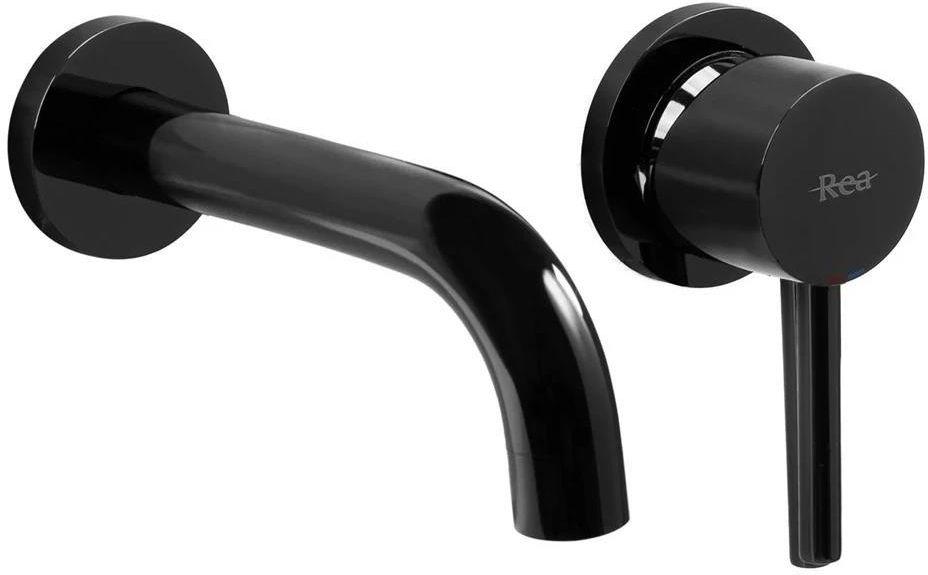 Змішувач для умивальника Rea Lungo Black (REAB4421)