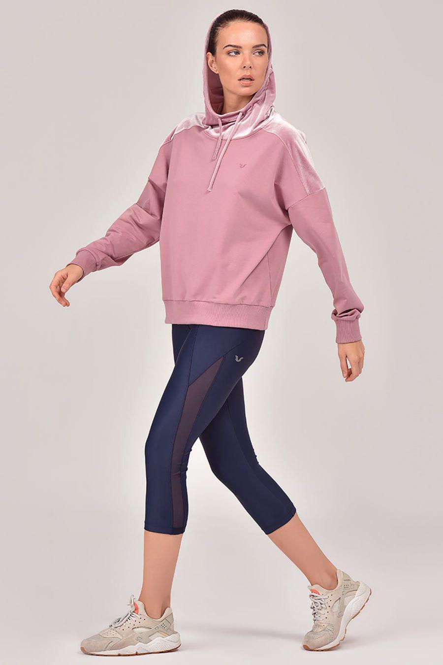 Женская спортивная худи Bilcee TB20WL11W9088_1502 L Розовый