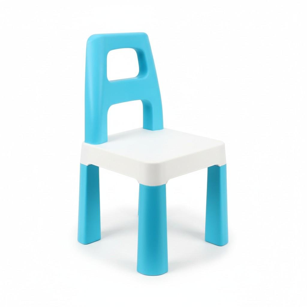 Детский стул со спинкой детский ТехноК 55х32х32 см Синий (9710)